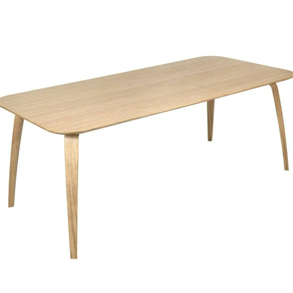 GUBI Matbord 100x200 cm, Ek