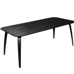 GUBI Matbord 100x200 cm, Svart