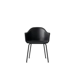 Harbour Chair Med Klädsel, Läder Dakar 08/Svart