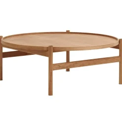 HB Soffbord Ø100 cm, Körsbärsträ