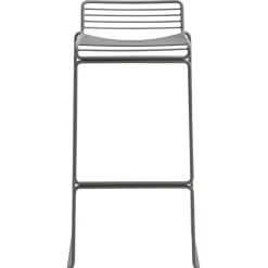 Hee Barstol Hög, Asphalt Grey