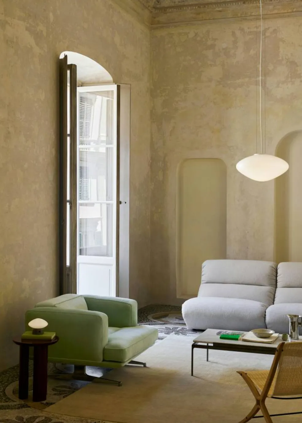 Hi Lo Modulsoffa Configuration E, Cifrado