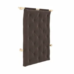 Hooked Madrass Med Beslag 135x200 cm, Raw / Chocolate