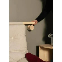 Hooked Madrass Med Konsoler 75x200 Fudge Brun/Raw