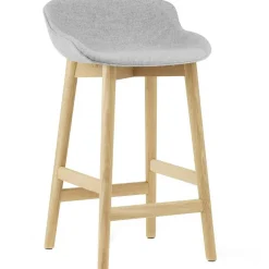 Hyg Barstol 65 cm, Grå / Ek