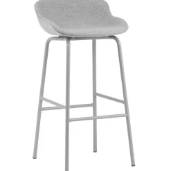 Hyg Barstol 75 cm, Grå / Grå