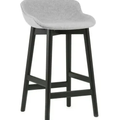 Hyg Barstol 75 cm, Grå / Svart Ek