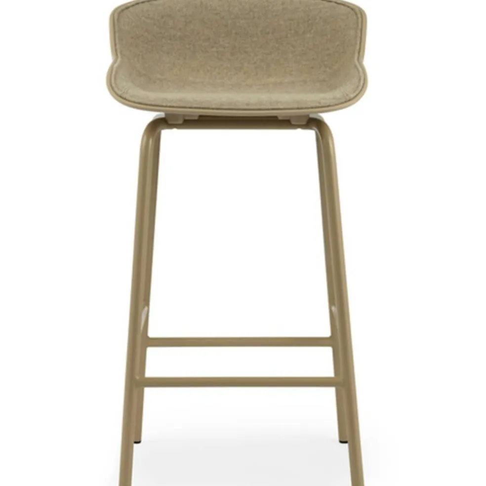 Hyg Barstol 65 cm, Klädd Framsida, Sand