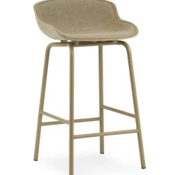 Hyg Barstol 65 cm, Klädd Framsida, Sand
