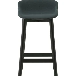 Hyg Barstol 75 cm, Mörkgrå / Svart Ek
