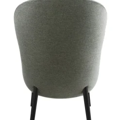 Hyg Fåtölj Hög, Mörkgrå / Svart Ek