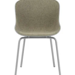 Hyg Stol, Klädd Framsida, Grå / Grå