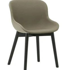 Hyg Stol, Mörk Sand / Svart Ek
