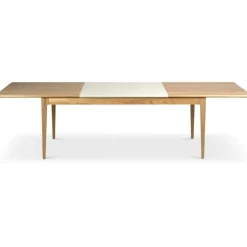 Iläggsskiva Till Höllviken Matbord, Lackad Mdf / Sand