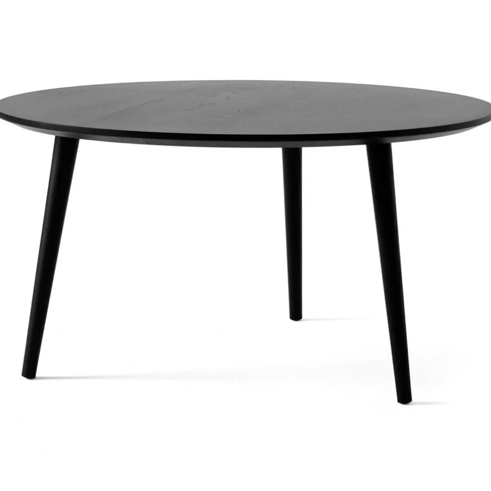 In Between SK15 Soffbord 90cm, Svart Lackad Ek