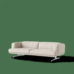 Inland AV23 Soffa 3-Sits Clay 0011/Polerad Aluminium