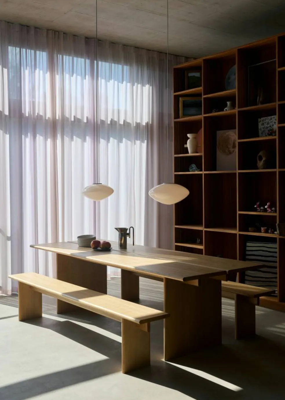 Ita OS6 Bänk 230 cm, Ek