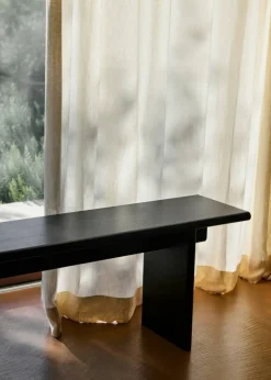 Ita OS6 Bänk 230 cm, Mörkbetsad Ek