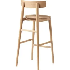 J184 Øst Barstol Ek, 75 cm