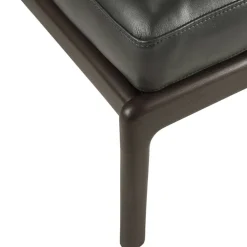 Jack Fotpall, Mahogny / Svart Läder