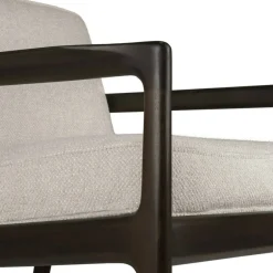 Jack Loungefåtölj, Mahogny / Ivory