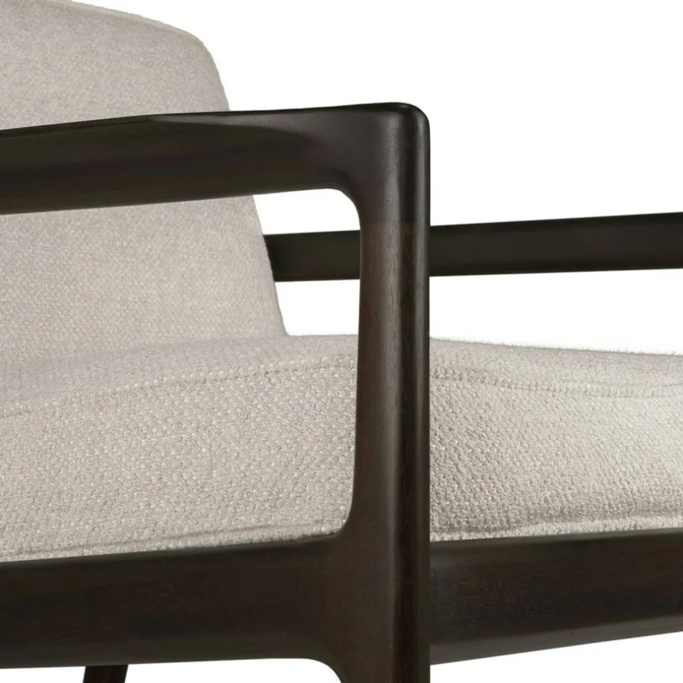 Jack Loungefåtölj, Mahogny / Ivory
