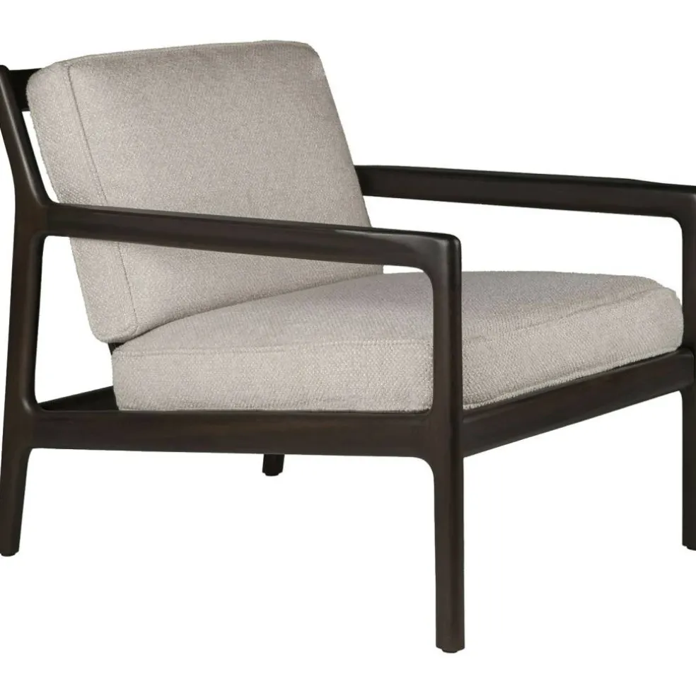 Jack Loungefåtölj, Mahogny / Ivory