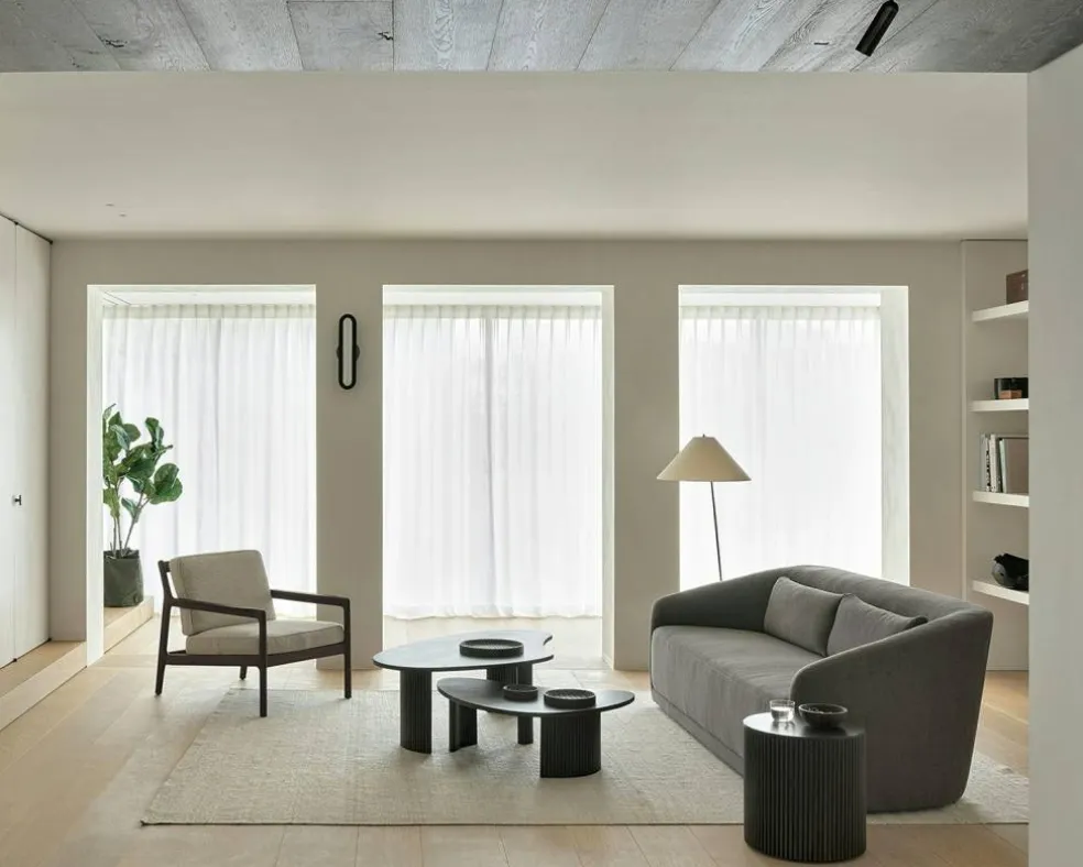 Jack Loungefåtölj, Mahogny / Ivory