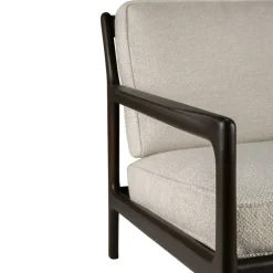 Jack Loungefåtölj, Mahogny / Ivory