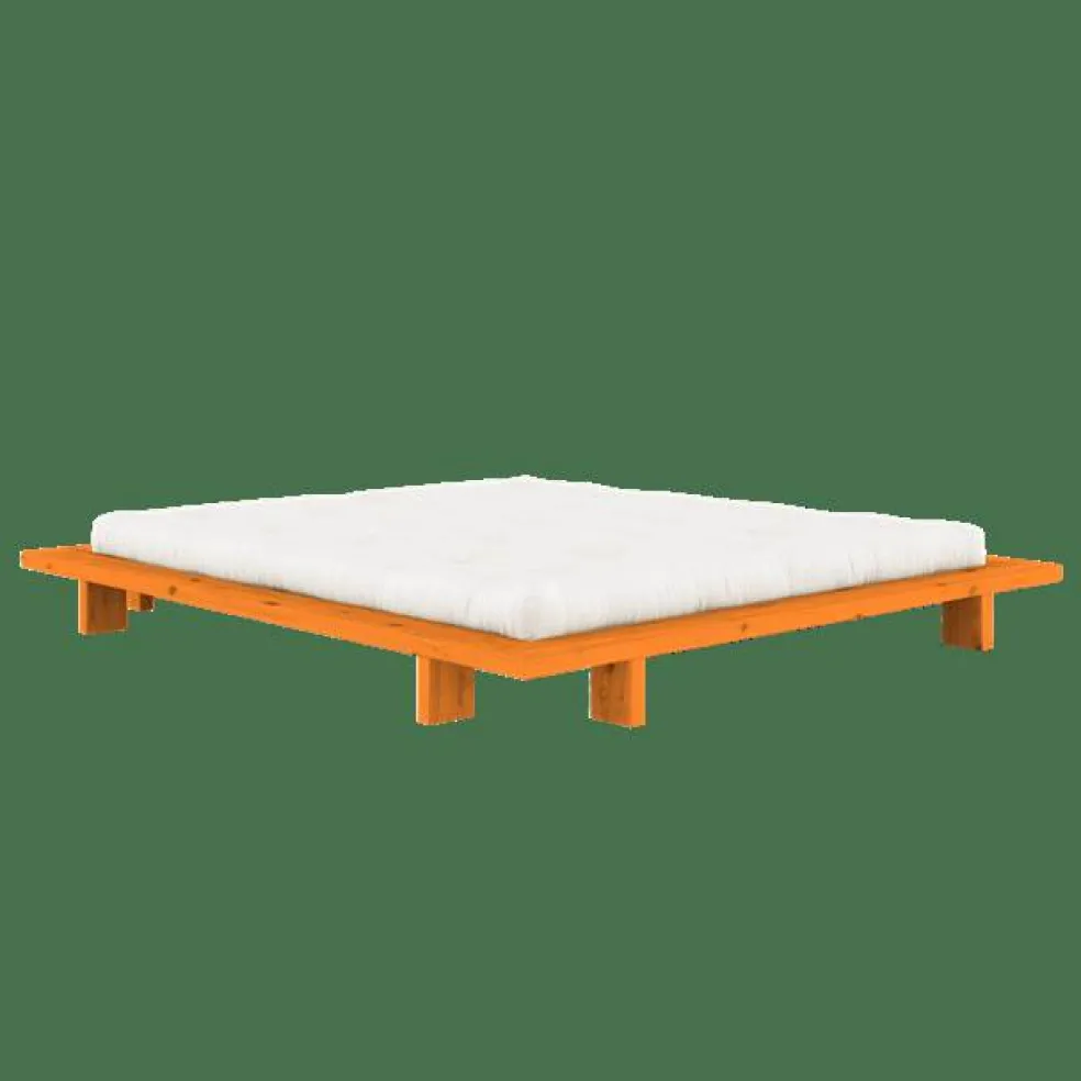 Japan Sängstomme 180x200 Solar Orange