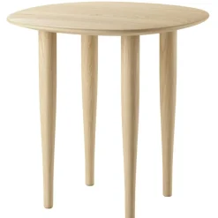 Jari Soffbord Ø60 cm, Oljad Ek