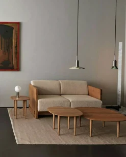 Jari Soffbord Ø60 cm, Oljad Ek