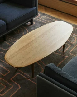 Jari Soffbord Oval 180 cm, Rökt Ek