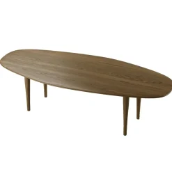 Jari Soffbord Oval 180 cm, Rökt Ek