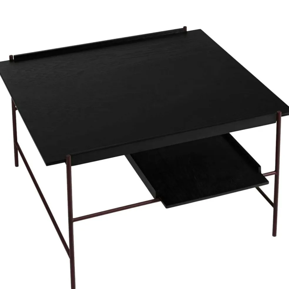 KANSO Soffbord, Lila/Svart
