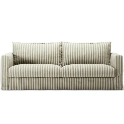 Klädsel Till Le Grand Air Nou 3-sitssoffa Linne, Gentle Ribbon