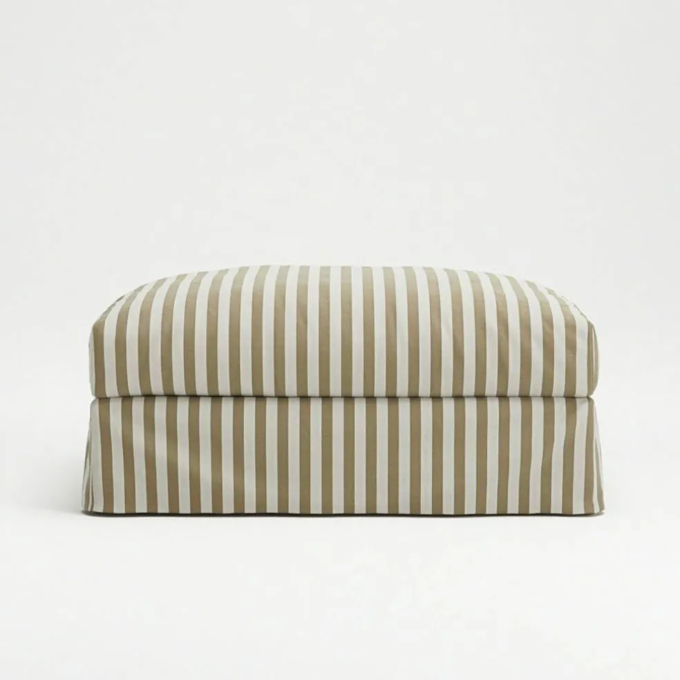 Klädsel Till Le Grand Air Fotpall Linne, Gentle Ribbon