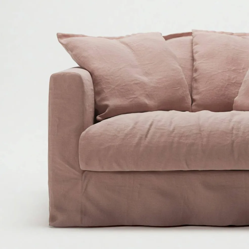 Klädsel Till Le Grand Air Love Seat Linne, Tender Blush