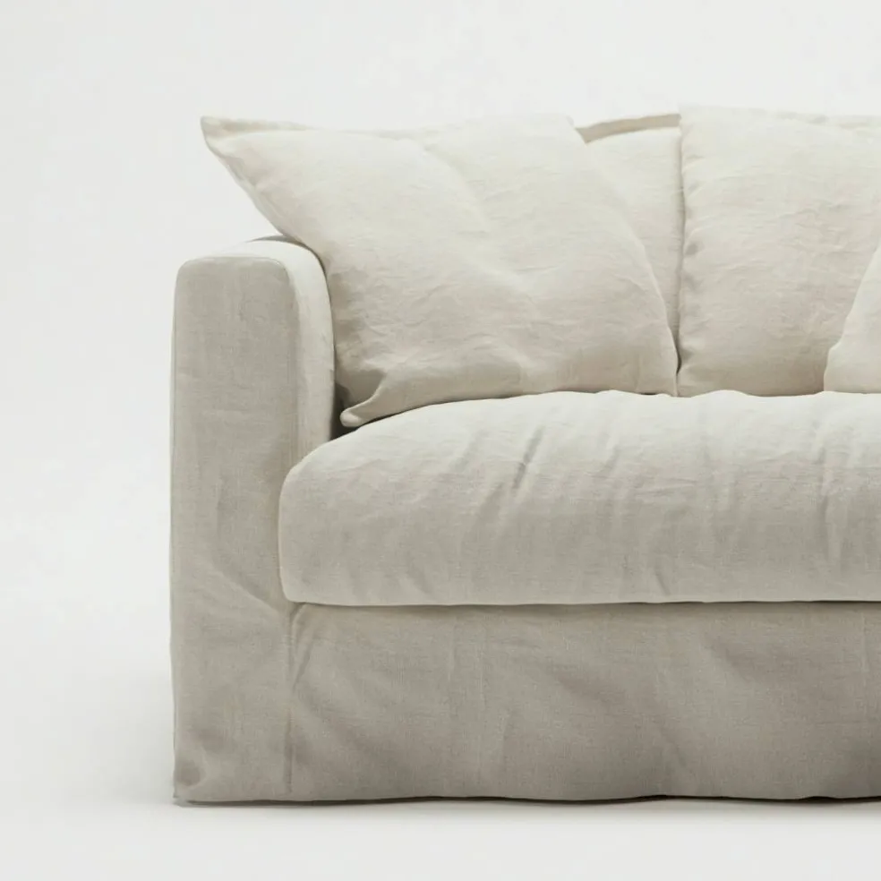 Klädsel Till Le Grand Air Love Seat Linne, Creamy White