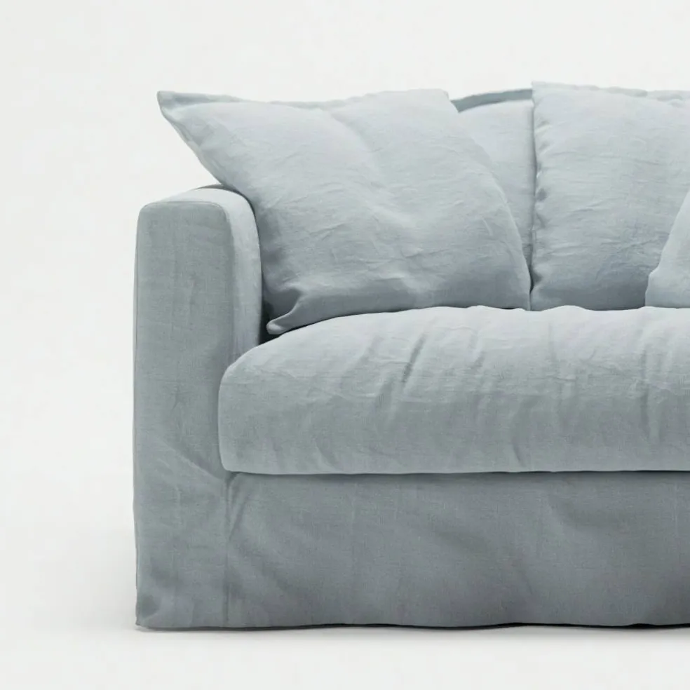 Klädsel Till Le Grand Air Love Seat Linne, Nordic Sky
