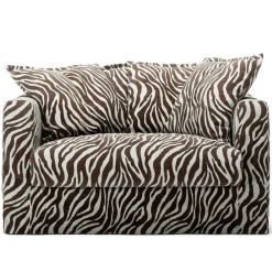 Klädsel Till Le Grand Air Love Seat Chenille, Zebra