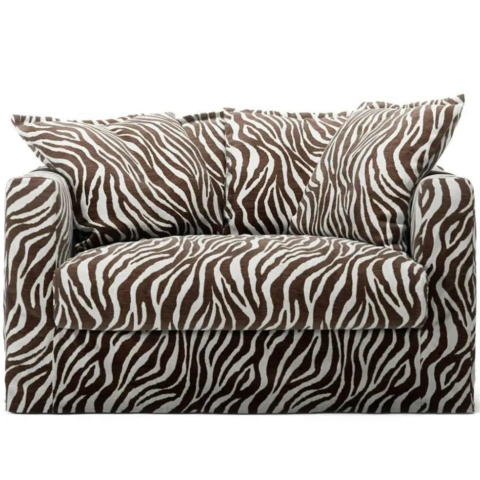 Klädsel Till Le Grand Air Love Seat Chenille, Zebra