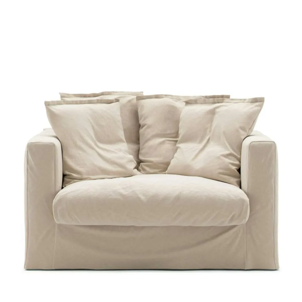 Klädsel Till Le Grand Air Love Seat Bomull, Beige