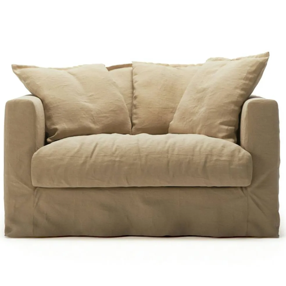 Klädsel Till Le Grand Air Love Seat Linne, Desert Sand