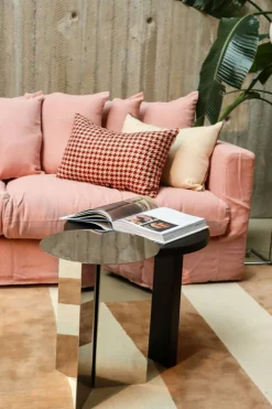 Klädsel Till Le Grand Air 4-sitssoffa Linne, Tender Blush