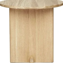 Koku Sidobord Runt, Mattlackad Ek
