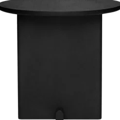 Koku Sidobord Runt, Svartbetsad Ek