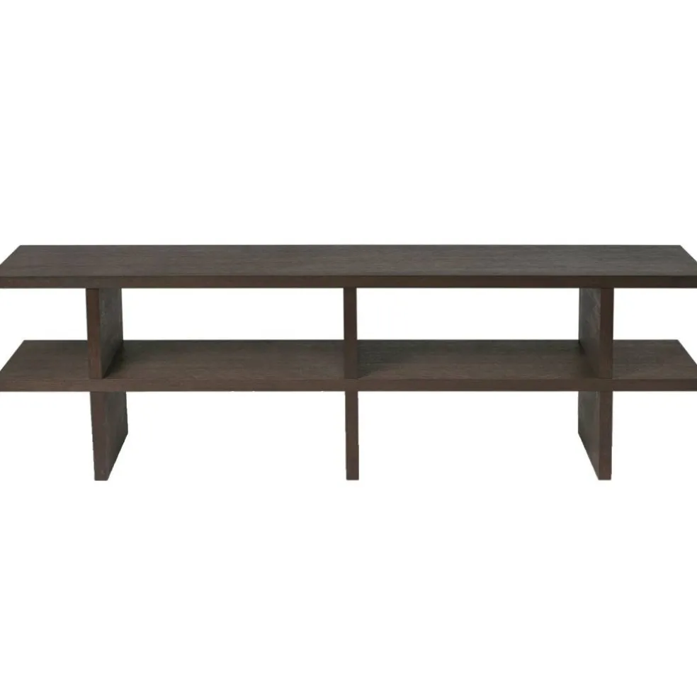 Kona Bänk 34x138 cm, Dark Stained