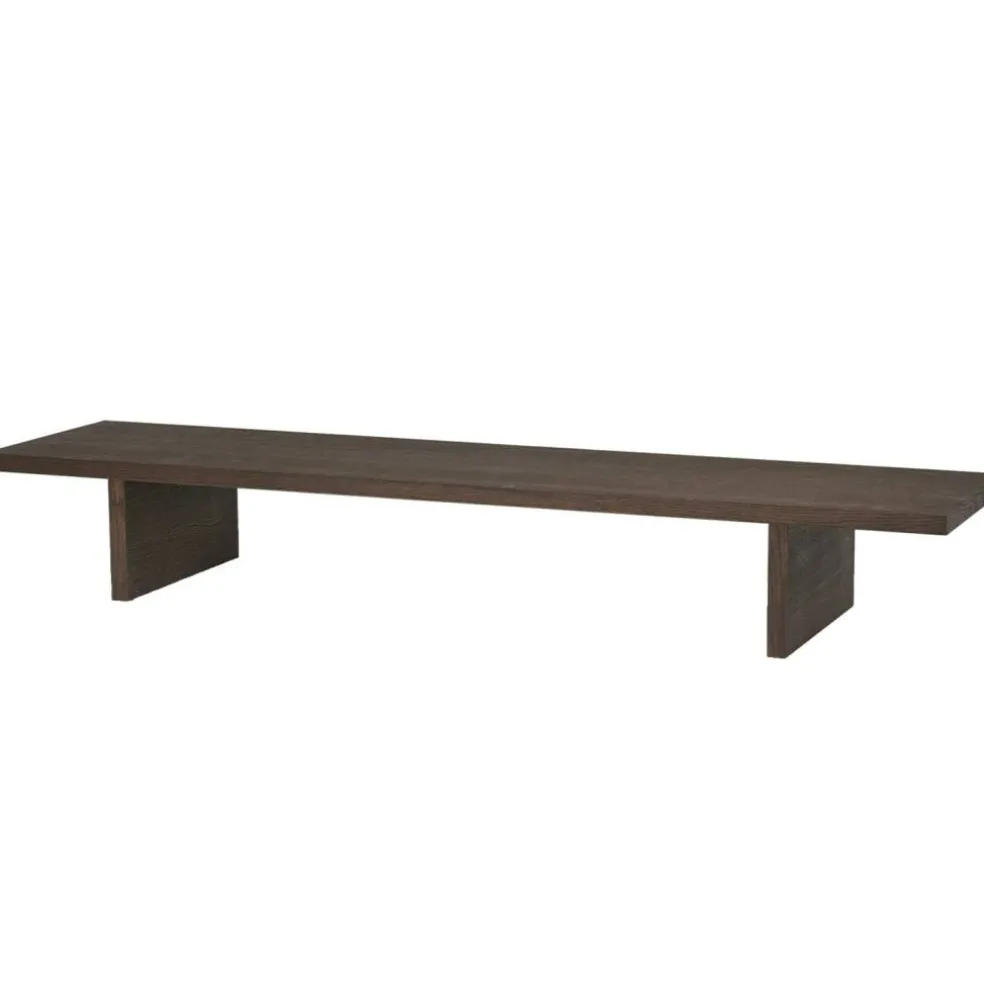 Kona Sidobord 34x138 cm, Dark Stained