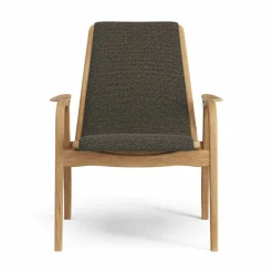Laminett Fåtölj Tyg, Oljad Ek / Svart